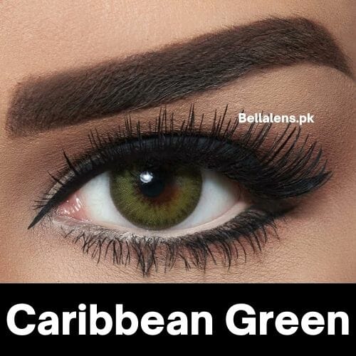 Bella Caribbean Green Contact Lenses – Diamond Collection