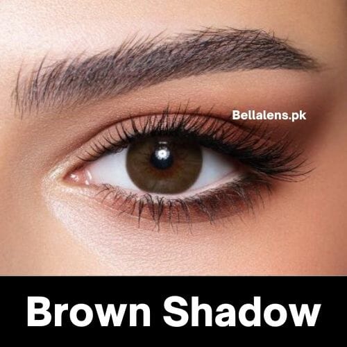 Bella Brown Shadow Contact Lenses – Diamond Collection