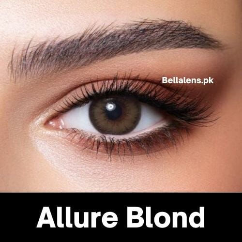 Bella Allure Blonde Contact Lenses – Diamond Collection