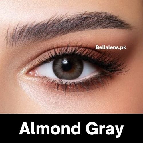 Bella Almond Gray Contact Lenses – Diamond Collection