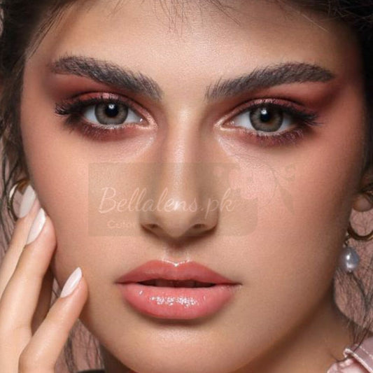 Bella Almond Gray Contact Lenses – Diamond Collection