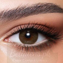 Bella Brown Shadow Contact Lenses – Diamond Collection