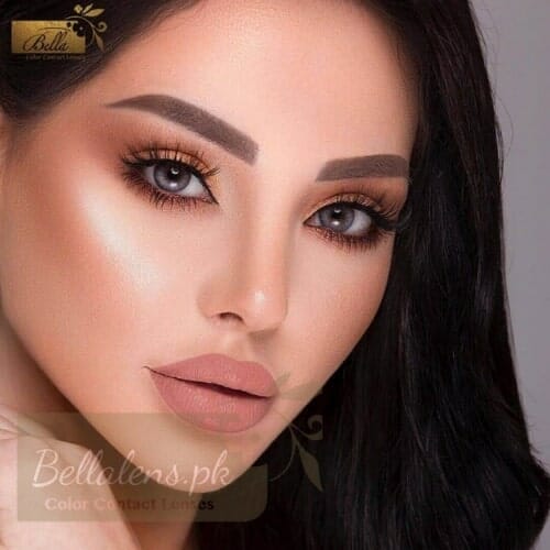 Bella Glitter Gray Contact Lenses – Diamond Collection