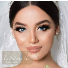Bella Pacific Blue Contact Lenses – Diamond Collection