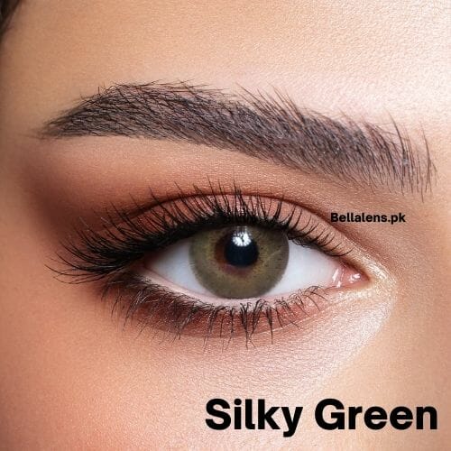 Bella Silky Green Contact Lenses – Elite Collection