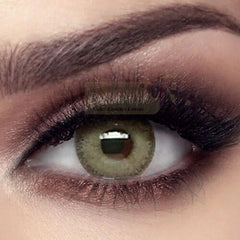 Bella Grey Olive Contact Lenses – Elite Collection
